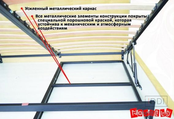 Ліжко Промо Novelty 180x200 см З підйомним механізмом Тканина 5-ї категорії — Morfey.ua